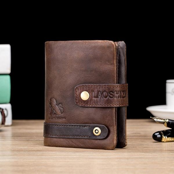 wallets men's genuine leather wallet rfid vintage short coin purse women purses large clutch fashion business with card holders, Red;black
wallets men's genuine leather wallet rfid vintage short coin purse women purses large clutch fashion business with card holders, Red;black