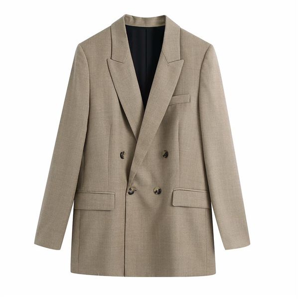 evfer women casual khaki za solid spring long blazers outwear chic lady fashion double breasted pockets sleeve loose jacket 210421, White;black
evfer women casual khaki za solid spring long blazers outwear chic lady fashion double breasted pockets sleeve loose jacket 210421, White;black