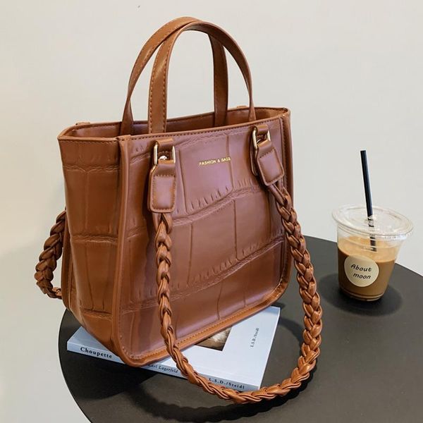 evening bags casual women handbags large capacity pu leather ladies tote shopping bag braided shoulder strap female messenger
evening bags casual women handbags large capacity pu leather ladies tote shopping bag braided shoulder strap female messenger