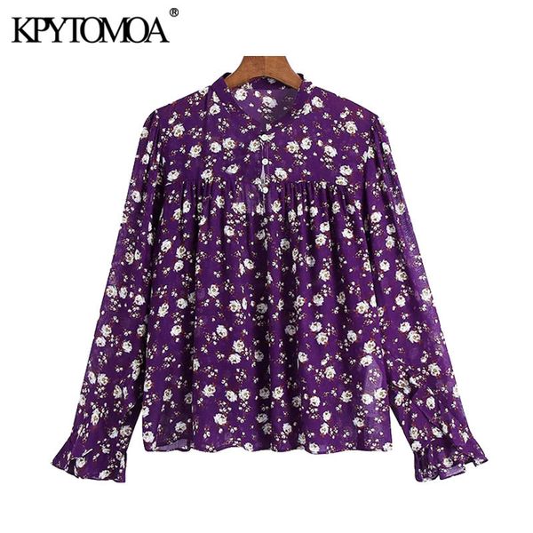 women fashion with buttons floral print loose blouses vintage long sleeve ruffled female shirts chic 210416, White
women fashion with buttons floral print loose blouses vintage long sleeve ruffled female shirts chic 210416, White