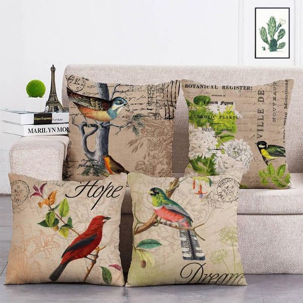 cushion/decorative pillow green plant flowers bird cushion cover decorative for sofa car home woven linen case custom throw pillows t305
cushion/decorative pillow green plant flowers bird cushion cover decorative for sofa car home woven linen case custom throw pillows t305