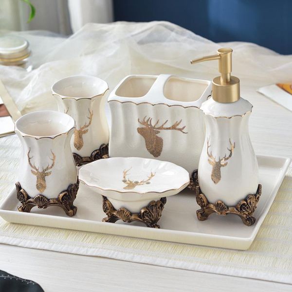 ice crack glaze ceramic toothbrush holder bathroom decoration accessories household soap dispenser toothpaste box bath accessory set
ice crack glaze ceramic toothbrush holder bathroom decoration accessories household soap dispenser toothpaste box bath accessory set
