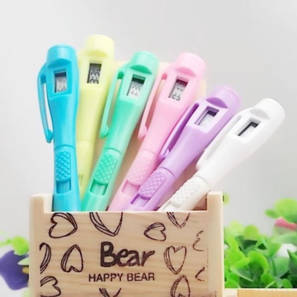 creative digital watch ballpoint pen electronic clock student civil servants test ball point school supplies pens, Blue;orange
creative digital watch ballpoint pen electronic clock student civil servants test ball point school supplies pens, Blue;orange