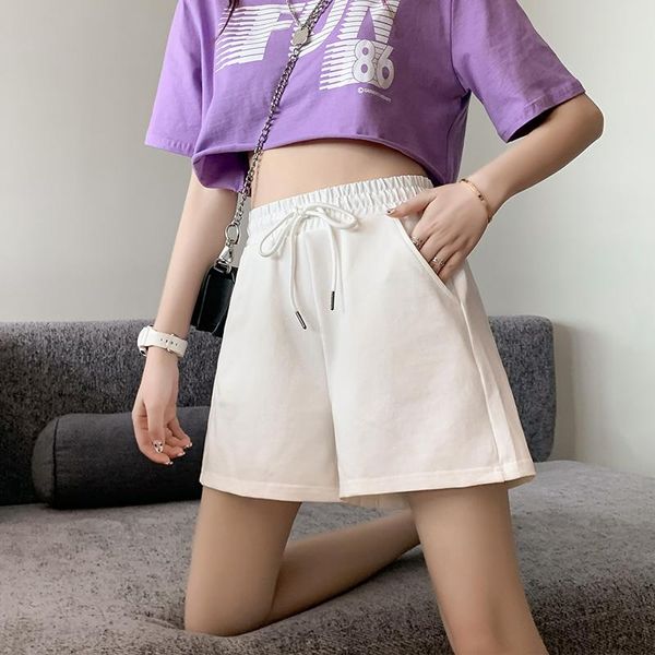 summer shorts for women harajuku chic solid girl white sweatshorts streetwear all-match loose casual womens clothing women's, White;black
summer shorts for women harajuku chic solid girl white sweatshorts streetwear all-match loose casual womens clothing women's, White;black