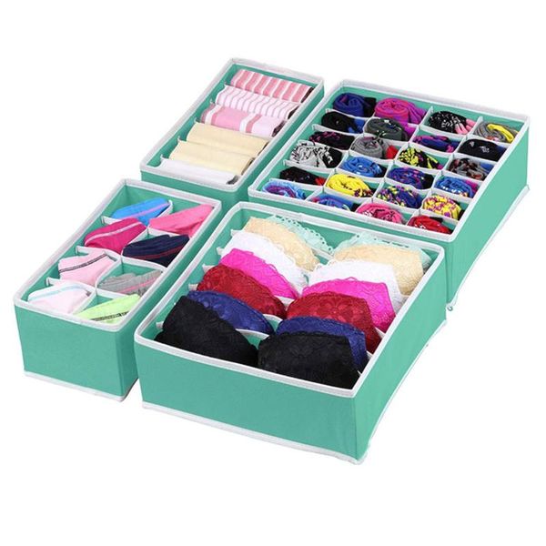 storage drawers 4 pack closet underwear organizer drawer divide by for bras socks ties home organization accessories
storage drawers 4 pack closet underwear organizer drawer divide by for bras socks ties home organization accessories