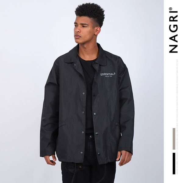 fashion jacket nagri brand autumn and winter fog reflective nylon men's coach, Black;brown
fashion jacket nagri brand autumn and winter fog reflective nylon men's coach, Black;brown