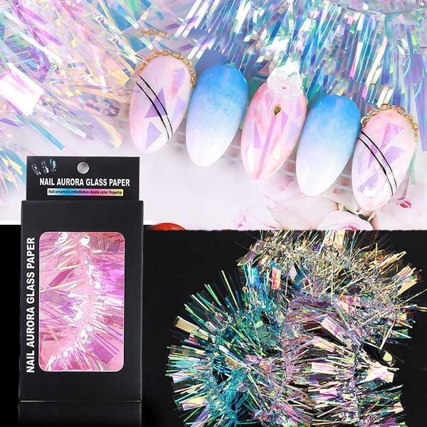1box holographic colorful laser nail decals aurora cellophane srickers glass paper foils professional manicure1, Silver;gold
1box holographic colorful laser nail decals aurora cellophane srickers glass paper foils professional manicure1, Silver;gold