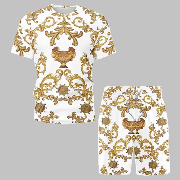 favourable pattern 3d new print men set summer short mouw t-shirt/shorts 2 packs can be matched casual fashion clothing, Gray
favourable pattern 3d new print men set summer short mouw t-shirt/shorts 2 packs can be matched casual fashion clothing, Gray