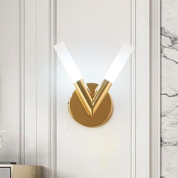 wall lamp fss modern v-shaped double head el bar nordic bedroom bedside aisle corridor living room
wall lamp fss modern v-shaped double head el bar nordic bedroom bedside aisle corridor living room