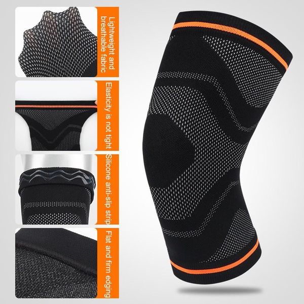 elbow & knee pads 1pc pad sleeve for running jogging hiking football soccer thermal knit compression leg protector, Black;gray
elbow & knee pads 1pc pad sleeve for running jogging hiking football soccer thermal knit compression leg protector, Black;gray