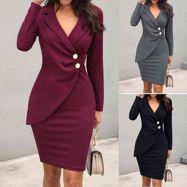 summer robe solid women dresses turn down neck long sleeve buttons bodycon casaul work formal, Black;gray
summer robe solid women dresses turn down neck long sleeve buttons bodycon casaul work formal, Black;gray