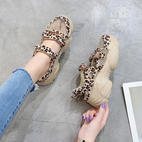 women shoes slingback summer sandals for female leopard casual footwear elegant low heels student's, Black
women shoes slingback summer sandals for female leopard casual footwear elegant low heels student's, Black