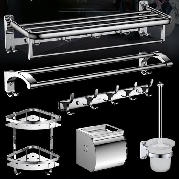 bath accessory set stainless steel towel rack hardware sets shelves holder wall mounted handtuchhalter bathroom fixture di50wy
bath accessory set stainless steel towel rack hardware sets shelves holder wall mounted handtuchhalter bathroom fixture di50wy