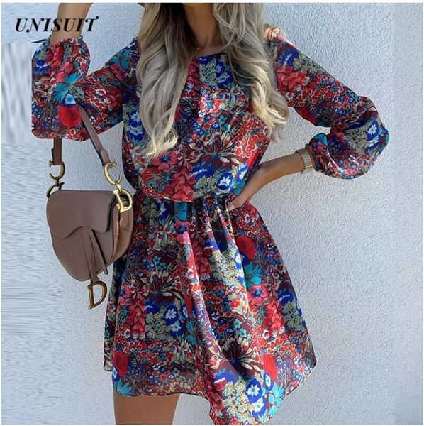casual dresses vintage floral printed mini dress autumn womens elegant long sleeve party 2021 fashion office ladies vestido femme, Black;gray
casual dresses vintage floral printed mini dress autumn womens elegant long sleeve party 2021 fashion office ladies vestido femme, Black;gray