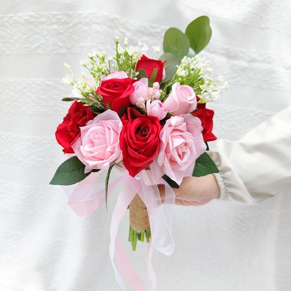 wedding flowers bouquet bridal bridesmaid rose artificial peonies silk fake bouqoets home decoration mariage accessories
wedding flowers bouquet bridal bridesmaid rose artificial peonies silk fake bouqoets home decoration mariage accessories