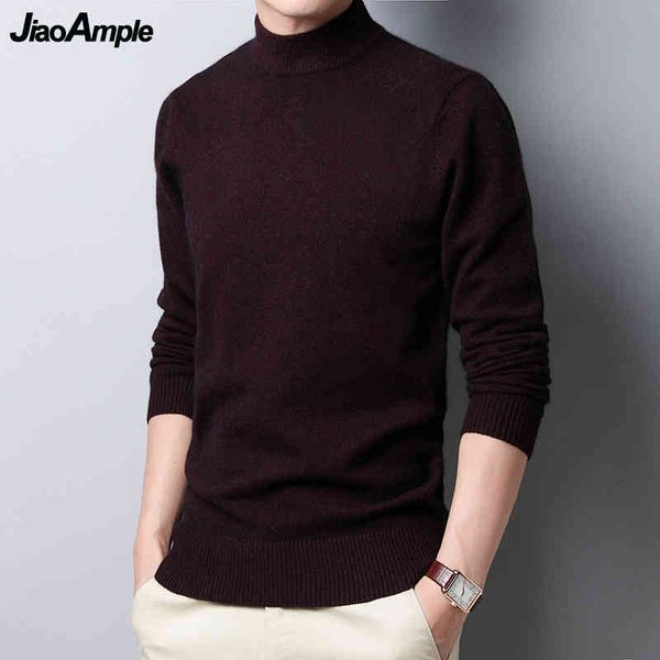 men's autumn winter soft warm knitted sweater classic joker solid black mock neck long sve pullovers fashion casual
men's autumn winter soft warm knitted sweater classic joker solid black mock neck long sve pullovers fashion casual