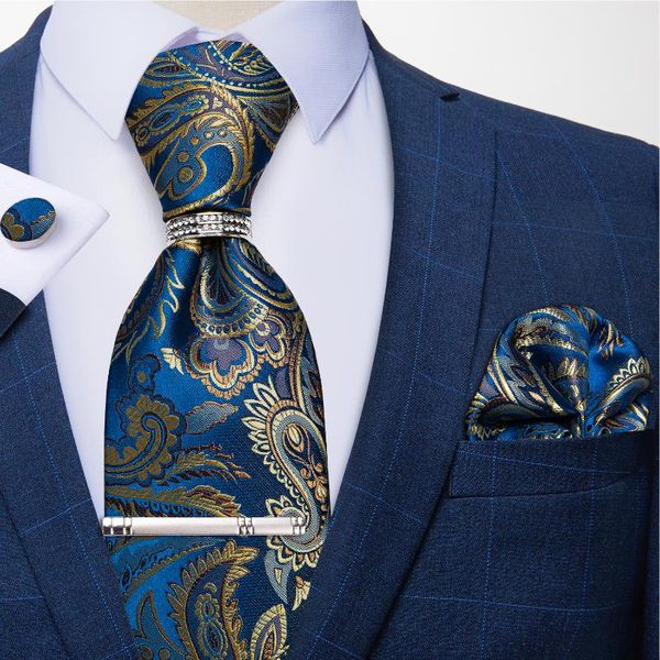 bow ties yellow paisley blue for men silver tie clip ring 100% silk business wedding party men's neck cufflinks gift dibangu, Black;gray
bow ties yellow paisley blue for men silver tie clip ring 100% silk business wedding party men's neck cufflinks gift dibangu, Black;gray