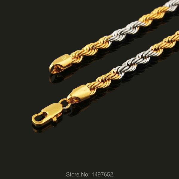 chains adixyn two tone mens womens necklace gold filled rope chain wholesale jewelry, Silver
chains adixyn two tone mens womens necklace gold filled rope chain wholesale jewelry, Silver