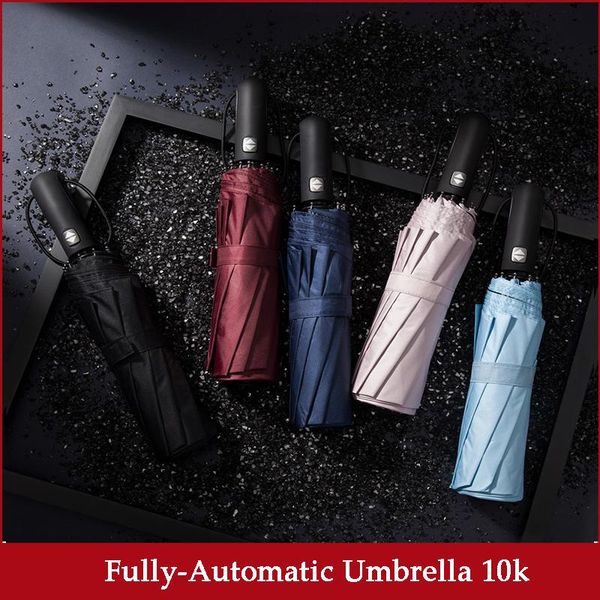 umbrellas fully-automatic umbrella rain women men gift 3folding parasol compact travel business 10k paraguas ombrello
umbrellas fully-automatic umbrella rain women men gift 3folding parasol compact travel business 10k paraguas ombrello