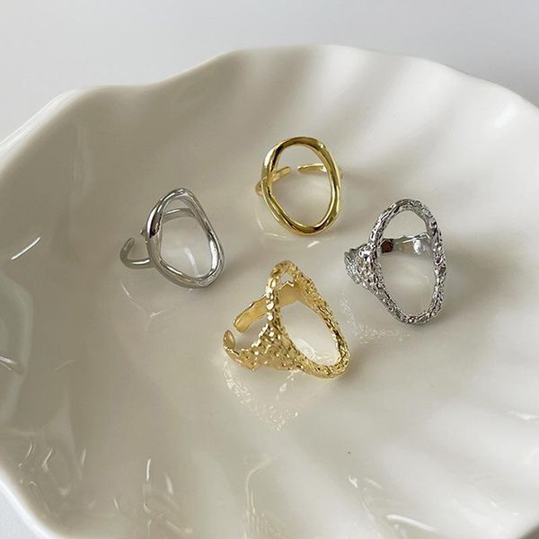 wedding rings european and american ins creative golden personality cold wind tinfoil ring female texture metal simple hand ornaments, Slivery;golden
wedding rings european and american ins creative golden personality cold wind tinfoil ring female texture metal simple hand ornaments, Slivery;golden