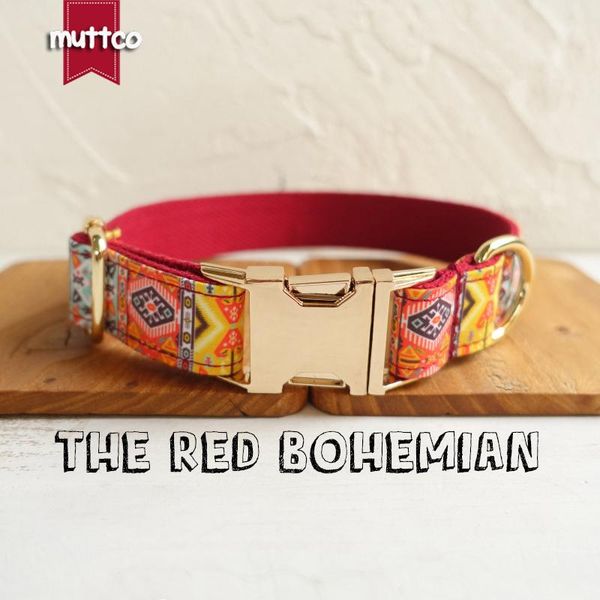 dog collars & leashes muttco retailing fashion handmade soft stubborn collar with bow tie the red bohemian leash 5 sizes udc055j
dog collars & leashes muttco retailing fashion handmade soft stubborn collar with bow tie the red bohemian leash 5 sizes udc055j