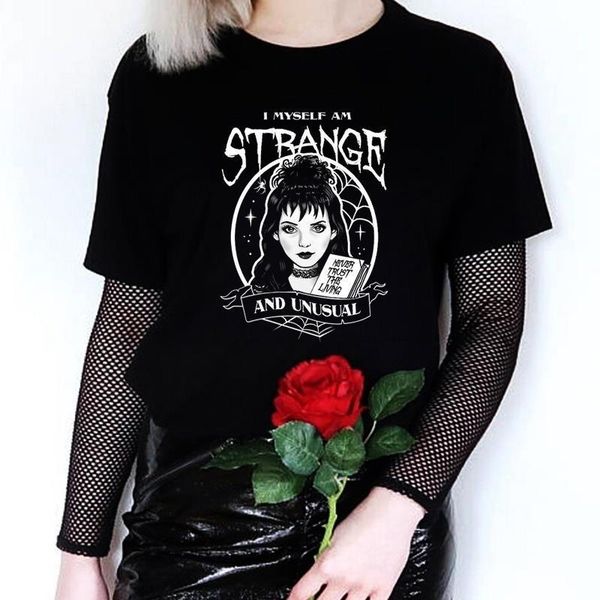 kuakuayu hjn beetlejuice i womens short myself am strange and unusual black t shirt women cute grunge gothic tee, White
kuakuayu hjn beetlejuice i womens short myself am strange and unusual black t shirt women cute grunge gothic tee, White