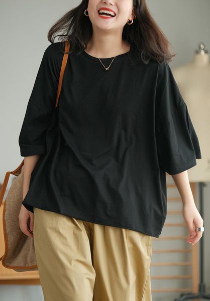 women's t-shirt summer tshirts women casual solid color loose o-neck collar short sleeve female sweet tees fashion wild, White
women's t-shirt summer tshirts women casual solid color loose o-neck collar short sleeve female sweet tees fashion wild, White