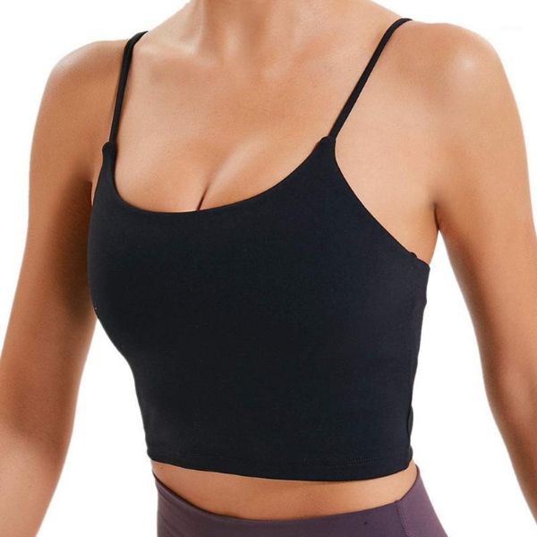 camisoles & tanks women's padded sports bra comfortable fitness workout running shirt yoga vest no steel support, Black;white
camisoles & tanks women's padded sports bra comfortable fitness workout running shirt yoga vest no steel support, Black;white