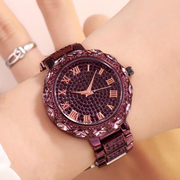 wristwatches gedi luxury purple diamond women watches rhinestone wristwatch waterproof crystal dress gold female quartz watch gifts, Slivery;brown
wristwatches gedi luxury purple diamond women watches rhinestone wristwatch waterproof crystal dress gold female quartz watch gifts, Slivery;brown
