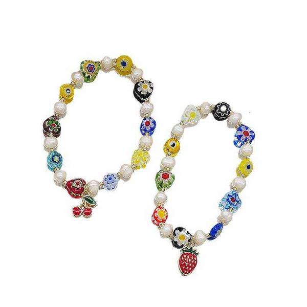 blacklink same lisa glass flower color summer fruit bracelet jewelry female, Golden;silver
blacklink same lisa glass flower color summer fruit bracelet jewelry female, Golden;silver