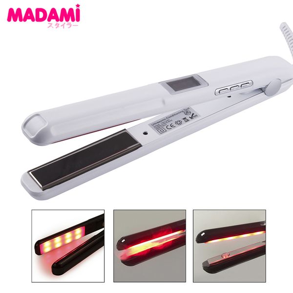 infrared ultrasonic hair straightener keratin cold treatment hair care tool argan oil recover damaged hair smooth flat iron
infrared ultrasonic hair straightener keratin cold treatment hair care tool argan oil recover damaged hair smooth flat iron