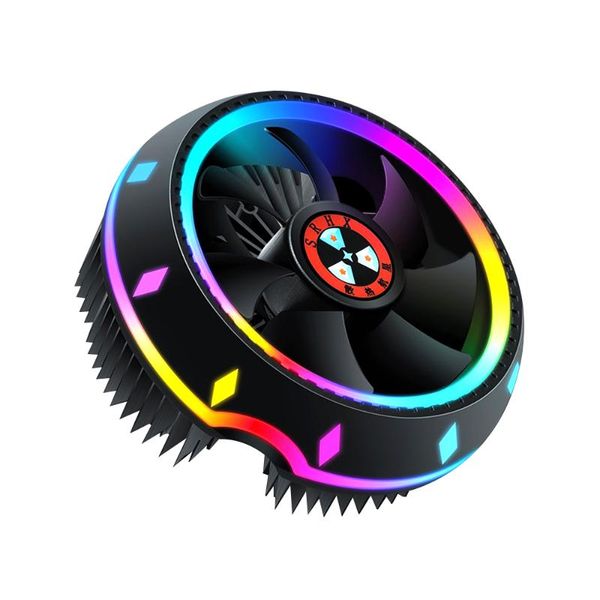 fans & coolings cpu air cooler all-in-one ufo-designed 5-color lighting push configuration intel/ amd universal socket with fluid bearing
fans & coolings cpu air cooler all-in-one ufo-designed 5-color lighting push configuration intel/ amd universal socket with fluid bearing