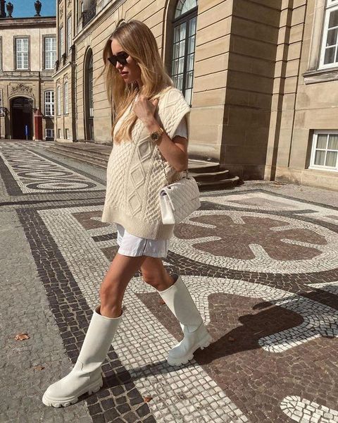 chunky heels white boots fashion platform solid round toe women cool thick bottom casual, Black
chunky heels white boots fashion platform solid round toe women cool thick bottom casual, Black