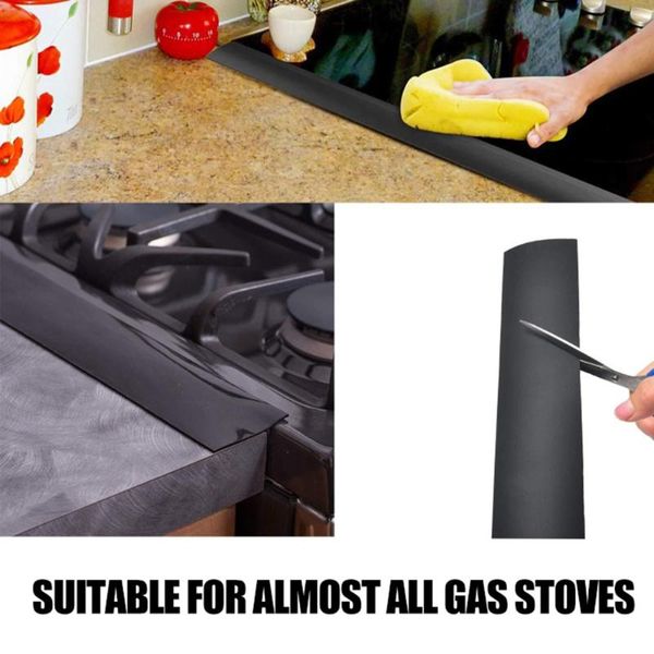 mats & pads 2pc kitchen silicone gas stove counter gap cover sealing strip easy-to-clean heat-resistant wide and long filler 
mats & pads 2pc kitchen silicone gas stove counter gap cover sealing strip easy-to-clean heat-resistant wide and long filler