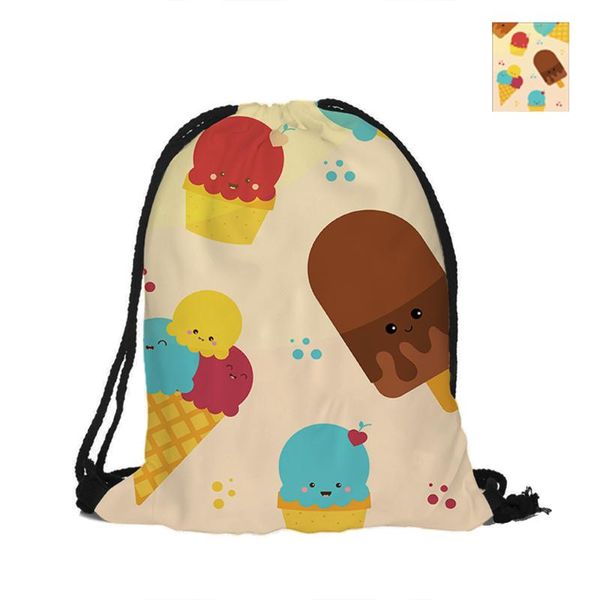 backpack ice cream printed drawstring double sided printing polyester pouch backpacks for travel and school welcome summer
backpack ice cream printed drawstring double sided printing polyester pouch backpacks for travel and school welcome summer