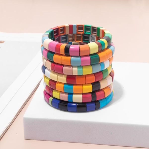 charm bracelets miyouke rainbow enamel bracelet fashion year lucky women and men children gift cute 2021, Golden;silver
charm bracelets miyouke rainbow enamel bracelet fashion year lucky women and men children gift cute 2021, Golden;silver