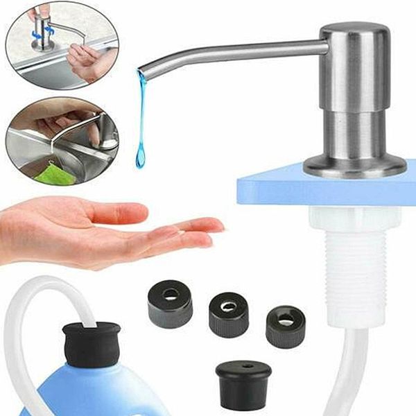 liquid soap dispenser kitchen stainless steel abs plastic sink, built-in fluid pump bathroom extension set
liquid soap dispenser kitchen stainless steel abs plastic sink, built-in fluid pump bathroom extension set
