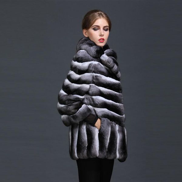 women's fur & faux 2021 meifng custom natural coats jackets style winter women real chinchilla lxury parka coat thicken wear, Black
women's fur & faux 2021 meifng custom natural coats jackets style winter women real chinchilla lxury parka coat thicken wear, Black