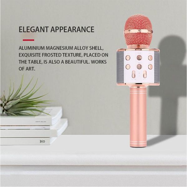 microphones 858 mobile phone karaoke microphone audio integrated wireless bluetooth speaker support fm
microphones 858 mobile phone karaoke microphone audio integrated wireless bluetooth speaker support fm