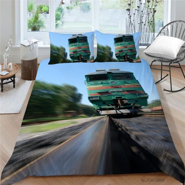 bedding sets green train set rail fashion lifelike duvet cover transportation double twin full single king bed
bedding sets green train set rail fashion lifelike duvet cover transportation double twin full single king bed