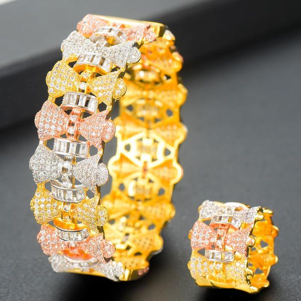 earrings & necklace noble luxury trendy saudi arabia bangle ring set jewelry sets for women wedding engagement brincos para as mulheres 2021, Silver
earrings & necklace noble luxury trendy saudi arabia bangle ring set jewelry sets for women wedding engagement brincos para as mulheres 2021, Silver