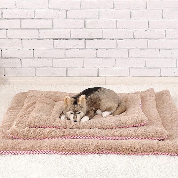 kennels & pens pet dog bed pad winter warm soft kennel washable blanket mat thickened portable sofa cushion for dogs cat sleeping supplies
kennels & pens pet dog bed pad winter warm soft kennel washable blanket mat thickened portable sofa cushion for dogs cat sleeping supplies