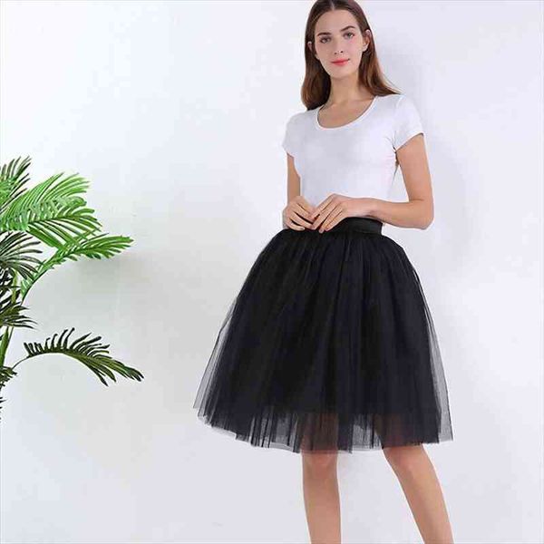 7 layers midi a line tutu tulle skirt high waist pleated skater skirts womens lolita ball gown summer saias jupe, Black
7 layers midi a line tutu tulle skirt high waist pleated skater skirts womens lolita ball gown summer saias jupe, Black