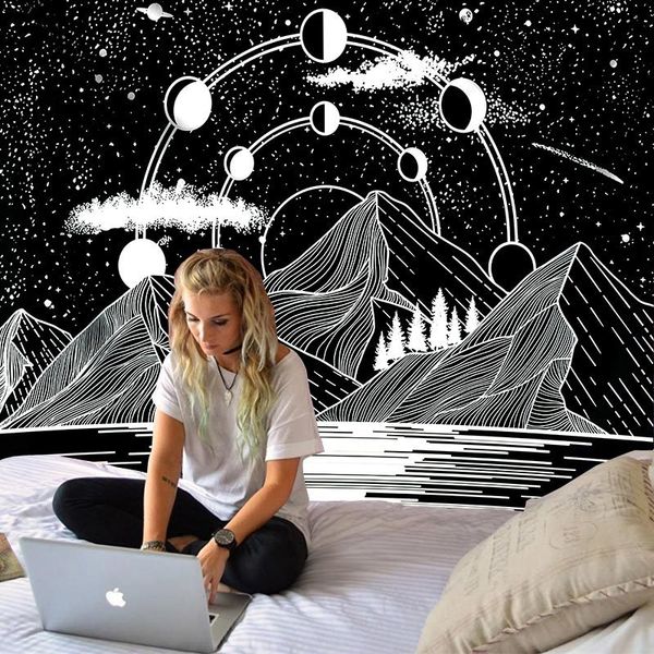 tapestry sun moon god tarot wall blanket background cloth male and female dormitory 
tapestry sun moon god tarot wall blanket background cloth male and female dormitory