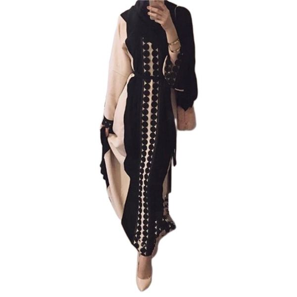 ethnic clothing women muslim maxi dress lace polka stitching islamic dubai belted robe kaftan u90e, Red
ethnic clothing women muslim maxi dress lace polka stitching islamic dubai belted robe kaftan u90e, Red