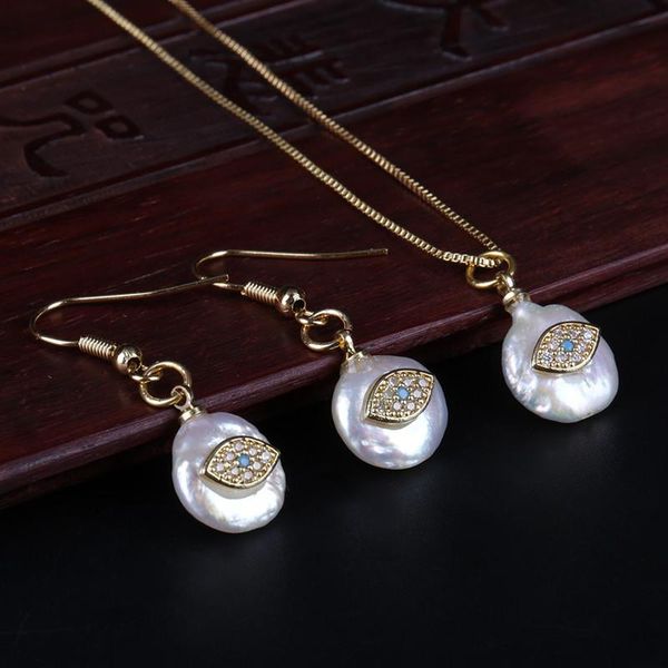 earrings & necklace white cz tiny gold evil eye blue ball charm coin freshwater pearl chic drop earring choker women jewelry set, Silver
earrings & necklace white cz tiny gold evil eye blue ball charm coin freshwater pearl chic drop earring choker women jewelry set, Silver