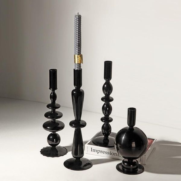 candle holders nordic creative glass holder retro living room dining table romantic candlelight simple decoration po props ornaments
candle holders nordic creative glass holder retro living room dining table romantic candlelight simple decoration po props ornaments