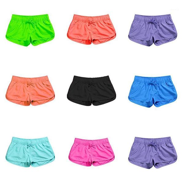 women's shorts quick drying outdoor sports fitness swimming beach pants volleyball, White;black
women's shorts quick drying outdoor sports fitness swimming beach pants volleyball, White;black