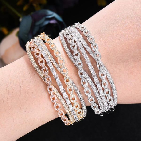 bangle european style trendy chains stackable mix match fashion bracelets for women girl gift jewelry shiny cz, Black
bangle european style trendy chains stackable mix match fashion bracelets for women girl gift jewelry shiny cz, Black