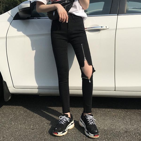 women's jeans 2021 women high waist ripped holes denim pants female trousers pencil skinny black cotton solid color, Blue
women's jeans 2021 women high waist ripped holes denim pants female trousers pencil skinny black cotton solid color, Blue